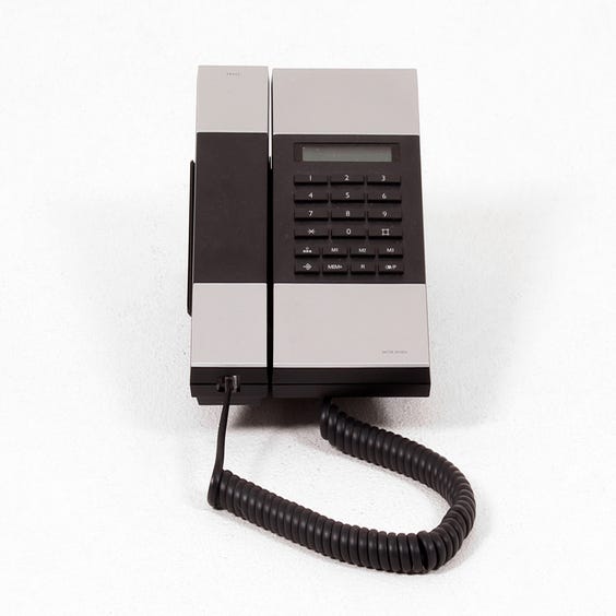 image of Jacob Jenson silver telephone