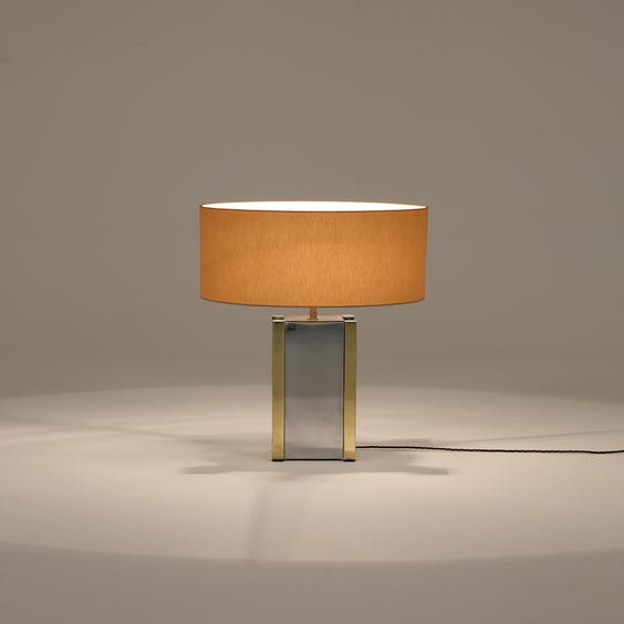 image of Willy Rizzo column table lamp