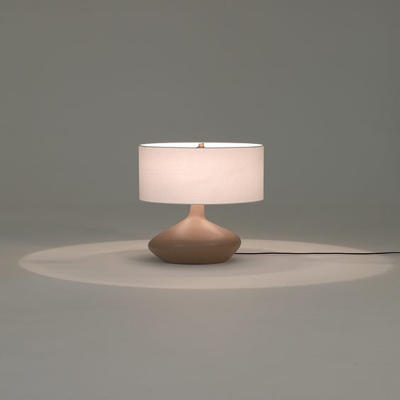 image of Postmodern asymmetric table lamp
