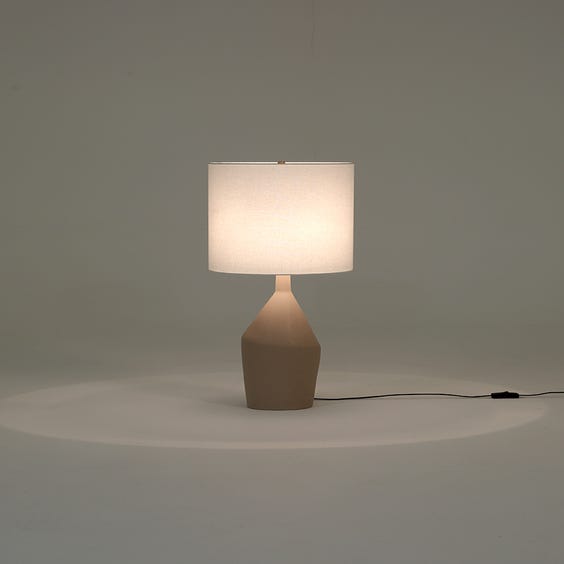 image of Postmodern asymmetric bottle lamp