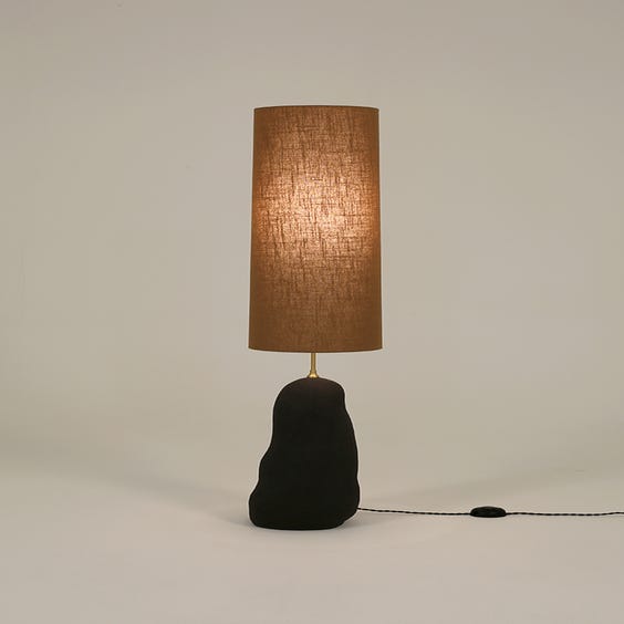 image of Postmodern freeform cinnamon lamp