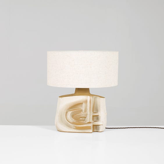 image of Midcentury flask shaped Zennor table lamp