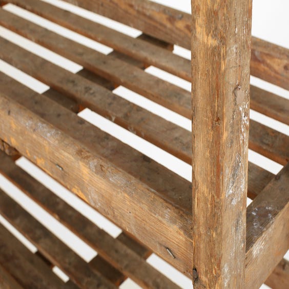 image of Rustic antique bakers rack
